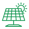 Icon of solar panel