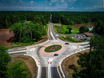 Image of a roundabout