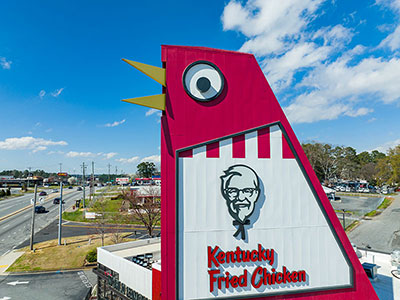 Image of the Big Chicken in Marietta, Georgia