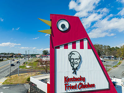 The Big Chicken Image of the Big Chicken in Marietta, Georgia