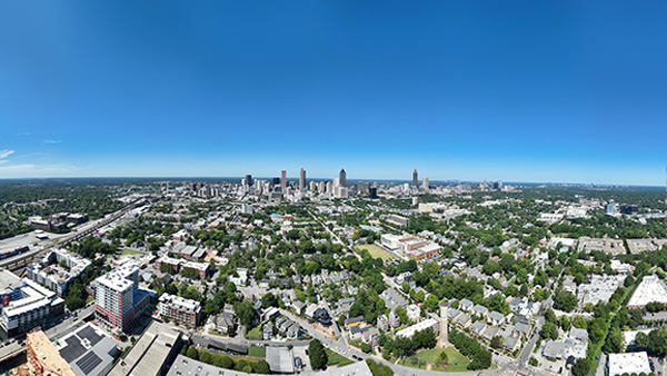 360-degree image of Atlanta